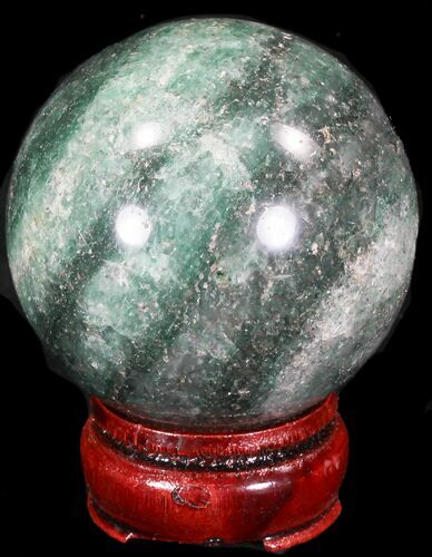 Aventurine (Green Quartz) Sphere - Glimmering #32147